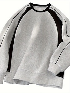 Conjunto de Sudadera Estilo Japonés, Talla Grande, Primavera/Otoño 2026, Conjunto Deportivo Casual de Dos Piezas para Hombre, 100% Algodón - Product Image 4