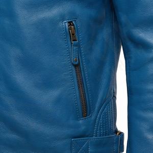 NAI-K07 High Quality Custom Logo Kids Leather Jacket <b>Cow</b> Skin Coat Boys Winter Street Style Tanned Price Of Customized Color - Product Image 5