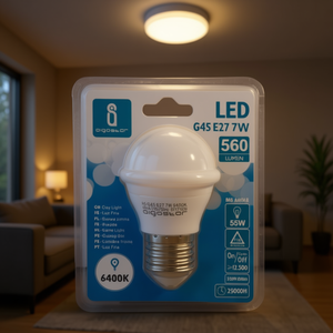 Lampadina Led Oigostar G45 E27 7W 6400K Luce Diurna 560 Lumen 230V 50Hz - Product Image 3