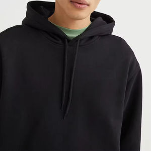 Custom Relaxed Fit Men Hoodie Soft Cotton Fabric Streetwear Pullover Private Label Wholesale Clothing Supplier - Product Image 5