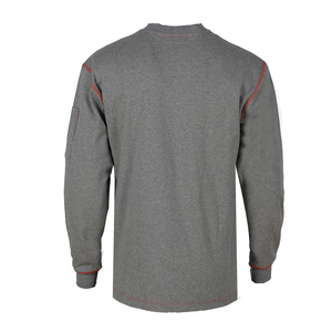 Camisetas de Manga Larga para Hombre, Corte Regular, Tejido de Punto con Estampado Gráfico Frontal FAMU, 100% Algodón, Secado Rápido, Transpirables, Calidad Premium - Product Image 3
