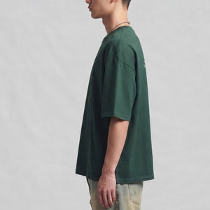 เสื้อยืดทรงบ็อกซี่ผู้ชายขายดี ผ้าคอตตอนหนานุ่มคุณภาพสูง ทรงหลวมสบาย สไตล์สตรีทแวร์ เหมาะสำหรับแฟชั่นประจำวัน - Product Image 3