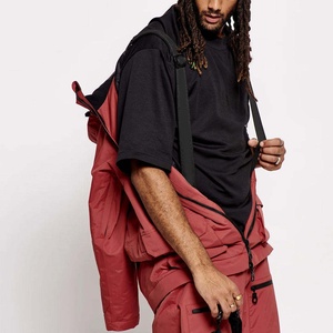 Veste à capuche pour homme JACOMO APPAREL, tissu polyester/nylon respirant et coupe-vent, isolation en laine, fermeture éclair - Product Image 4