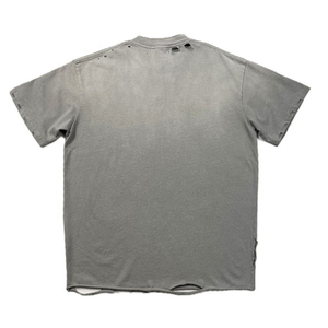 เสื้อยืดทรงบ็อกซี่ แขนเสื้อแบบดรอปโชว์เดอร์ ความยาวครอป สำหรับผู้ชาย พิมพ์โลโก้ตามสั่ง คุณภาพสูง เสื้อยืดลำลองสำหรับผู้ชาย มีจำหน่าย - Product Image 2