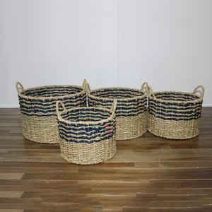 Artex Dong Thap Handicrafts <b>Storage</b> Baskets Woven Seagrass & Wicker Gift Boxes for <b>Home</b> <b>Organization</b> - Product Image 5