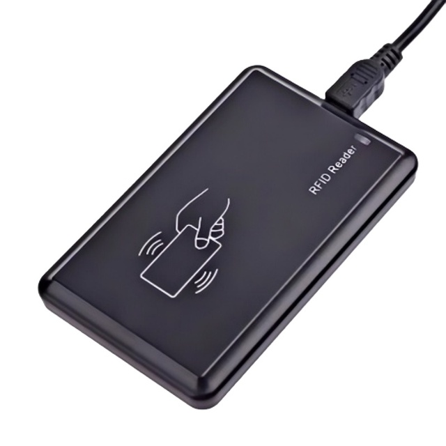 Portable Plug and Play UHF RFID Reader Writer 860-960MHz USB RFID Scanner Compatible with Android IOS Mobile Phones