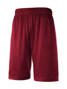 Pantalones Cortos de Baloncesto Personalizados, Cómodos, de Poliéster y Algodón, para Hombre, de Secado Rápido, con Malla, Servicio OEM ODM - Product Image 3