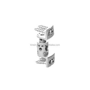 Cage cervicale extensible avec plaque en titane pour implant de fusion intercorporelle ACDF, système de fixation spinale orthopédique - Product Image 6