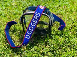 Correa de bolso con cuentas Dodgers, Los Ángeles, hecha a mano, bolso transparente, bandolera, de hombro, aprobada para estadios, para el día del partido, graduación, Mo - Product Image 3