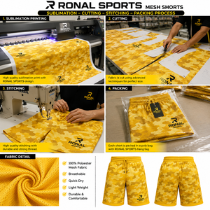 Shorts en maille en gros 100 % polyester pour la course, la gym et le fitness – Shorts de basketball respirants personnalisés pour hommes - Product Image 5