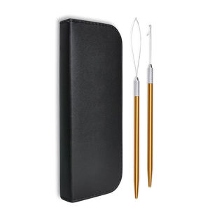 Kit de pinzas para extensiones de cabello, juego de herramientas profesionales para instalación y extracción de extensiones de cabello en salones de belleza - Product Image 4