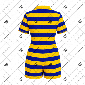 Ropa de la Hermandad Griega Sigma Gamma Rho, Mono a Rayas Bordado 1922 |   Bodysuit Informal, Accesorios - Product Image 2