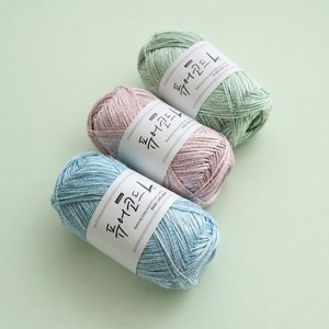 Fil à tricoter en polyester Purecord L, fil à crocheter métallique pour tricot à la main, pelote de 70g, vente en gros - Product Image 3