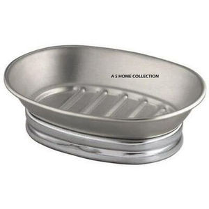 Elegante Jabonera Ovalada de Aluminio Pulido con Acabado en Oro Rosa para Accesorios de Baño y Cocina - Product Image 5