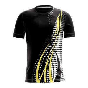 Men's Sublimation Printed Galaxy Design Cotton Sports T-Shirt Short Sleeve Lightweight Quick Dry Loose Fit OEM/ODM Available - Product Image 1