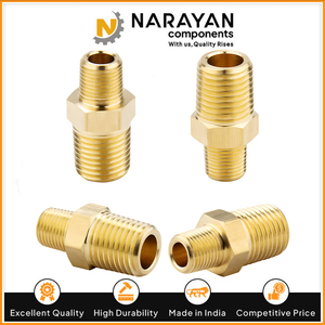 Raccord de tuyauterie industriel en acier inoxydable forgé plaqué haute résistance pour systèmes hydrauliques, pneumatiques, d'eau, d'air et de fluides - Product Image 3