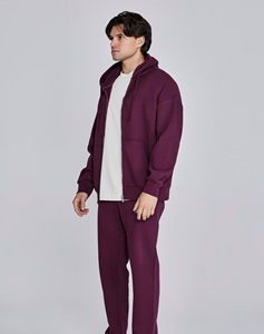 Unique Style Fashionable Men Hoodie Brown Color Heavyweight Street Wear Regular Size <b>Thermal</b> Men Hoodie With OEM Service - Product Image 6