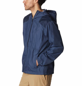 Veste coupe-vent d'été pour homme très demandée, imperméable, avec fermeture éclair, grande taille, séchage rapide, respirante, pour course en extérieur, excellente qualité - Product Image 1