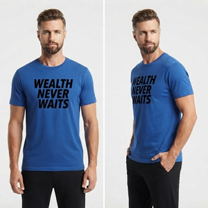 Camiseta informal de algodón suave para hombre, corte regular, camiseta informal para hombre, camiseta deportiva para hombre, tienda de camisetas. - Product Image 3