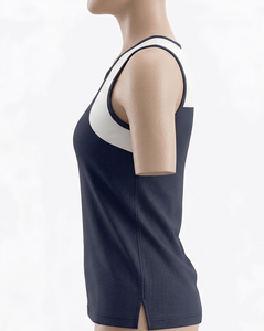 Camiseta sin Mangas con Apliques Estampados de Alta Calidad, Secado Rápido, Súper Cómoda, Unisex, 100% Poliéster Micro Interlock, 140-160 Gsm - Product Image 4