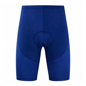 Pantalones Cortos de Ciclismo Azules para Hombre, Acolchados, de Spandex/Poliéster, Sin Costuras, de Secado Rápido, Transpirables, que Absorben la Humedad, Tela de 180g, Alta Calidad - Product Image 5