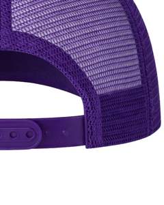 Casquette de camionneur orange personnalisée, dos en maille, fermeture snapback réglable, respirante, en polyester, avec devant en mousse, logo personnalisé, casquette de baseball vierge - Product Image 5