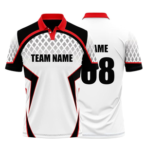 Polos de Golf Personalizados con Impresión y Color a Medida, de Secado Rápido, Cuello en V, Manga Corta, Ligeros, con Logotipo Bordado, Servicio OEM - Product Image 6