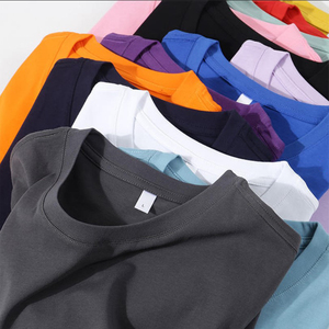 Camiseta de Manga Corta para Hombre, 100% Algodón, Cuello Redondo, Color Sólido, Corte Regular, Tejido Jersey Informal, Logotipo Frontal, Ecológica, de Secado Rápido - Product Image 3