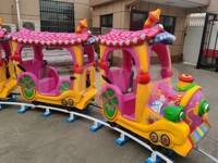 Train électrique touristique Nova Rides à 14 places pour enfants, équipement de parc d'attractions TT-WL