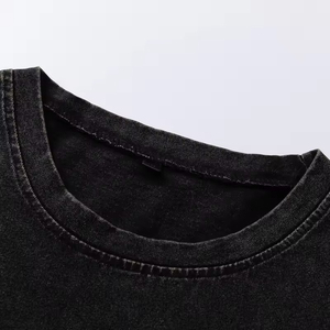 T-shirt décontracté slim fit en polyester et coton, col rond, manches courtes, disponible en plusieurs tailles, pour un usage quotidien - Product Image 6