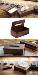 Orion Handicraft, magnifique boîte à mouchoirs en bois artisanal de luxe, texture bois naturel, écologique, pour une table élégante - Product Image 5