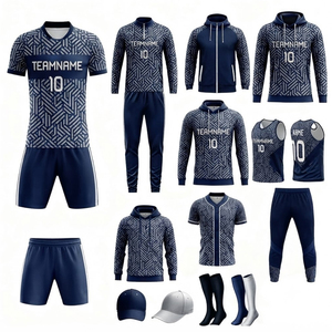 Derniers modèles de maillots de football pour jeunes, ensemble respirant, couleur personnalisée, kit d'entraînement de football, nouveau modèle, uniforme de football en gros - Product Image 3