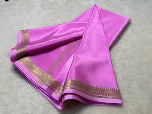 Reine Viskose-Seide Chit Pallu Saree Weich Leichtgewichtig 120g Schnelltrocknend Moderne Damenkleidung für Alle Jahreszeiten Diwali Hochzeit Casual Ethnische Tracht - Product Image 3