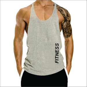 Camiseta Deportiva Blanca para Hombre, 100% Algodón, Cuello Redondo, Transpirable, Tejida, Informal, para Entrenamiento, Color Sólido - Product Image 3