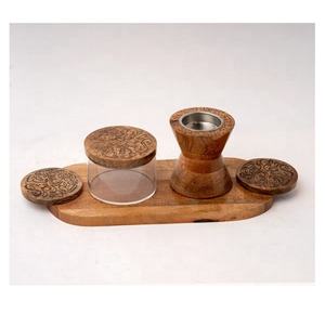 2026 Best Selling Arabic Wooden Bakhoor <b>box</b> Tray Set <b>Incense</b> Burner Rose Scented Oud Aromatherapy Diffuser for Home Fragrance - Product Image 5