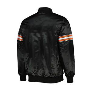 Veste en satin en gros pour hommes et femmes |   Veste bomber en satin avec logo personnalisé |   OEM ODM de haute qualité - Product Image 6