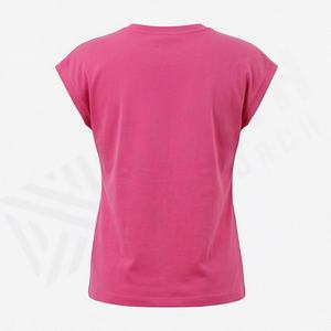 Conjunto de Camiseta y Pantalones Cortos para Mujer, de Alta Calidad, Talla Personalizada, con Logotipo Bordado Único, Moda de Verano, Color Personalizado - Product Image 2