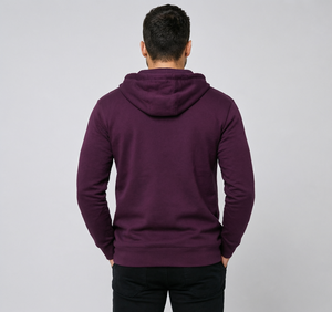 Sweat à capuche zippé premium pour homme, conçu pour un confort quotidien, avec un style pratique à capuche et un tissu doux et souple pour une mobilité active. - Product Image 3