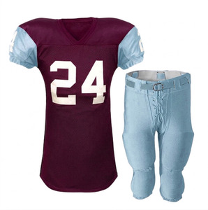 Breathable American Football Uniform With Elastic Waistband Durable Soft Fabric Designed For Enhanced Comfort On The Field Set - Product Image 4