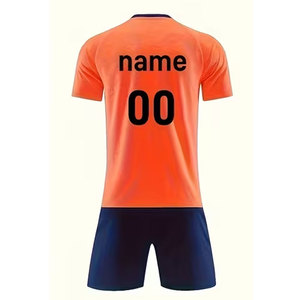 โลโก้แบบกำหนดเอง คุณภาพสูง ประสิทธิภาพเยี่ยม น้ำหนักเบา สวมใส่สบาย ผ้าโพลีเอสเตอร์ ผู้จัดจำหน่ายชั้นนำ ชุดกีฬา ชุดฟุตบอล - Product Image 2