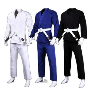 BJJ GIS jiujitsu เครื่องแบบ/ศิลปะการต่อสู้ jujitsu/kimono BJ GI Jiu Jitsu ผ้าฝ้าย Jitsu พร้อมเข็มขัด - Product Image 4