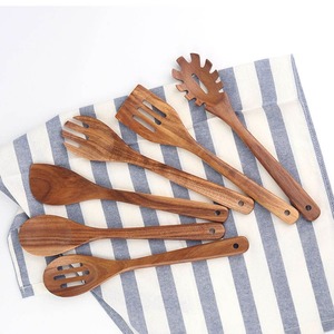 ช้อนทำอาหารไม้คุณภาพสูง ผิวเรียบเนียน ทนความร้อน ใช้ในครัวได้ทุกวัน มีจำหน่ายในราคาพิเศษ - Product Image 1