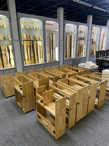 Organisateur de rangement coulissant en bois massif pour meuble bas de cuisine - Product Image 6