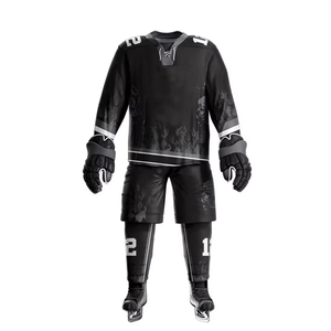 Ensembles d'uniformes de hockey sur glace personnalisés de haute qualité, fabrication directe en usine, prix de gros - Product Image 1