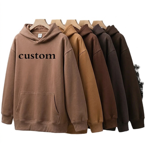 เสื้อฮู้ดดี้ผู้ชายคุณภาพสูงแบบใหม่ ตัดเย็บตามสั่ง ทรงหลวม ผ้าฝ้ายฟลีซ 100% 450GSM ผลิตเสื้อผ้าขายดีที่สุด - Product Image 6