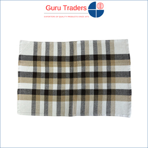 Hot <b>Sale</b> on Outstanding Quality Recycled Yarn Material Waffle Weave Checks Kitchen <b>Towel</b> Available for Genuine Wholesale Buyers - Product Image 3
