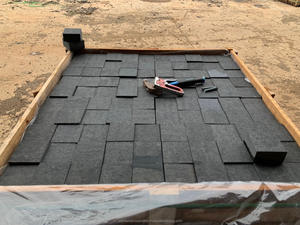 Pavés extérieurs de dalles de pierre de basalte noires pour le plancher de garage d'allée de jardin-Conception moderne écologique durable - Product Image 5