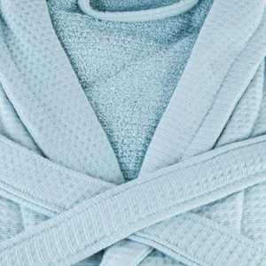 Peignoir de bain Nesta Sports 100% coton, long, absorbant, en tissu éponge, style kimono, luxueux, léger, en tissu gaufré, pour hommes et femmes - Product Image 5