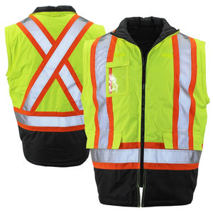 Chaqueta de Trabajo de Invierno para Hombre, de Alta Visibilidad, en Poliéster, Reflectante, con Logotipo Personalizable, Antiestática - Product Image 6