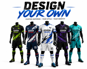 Jersey Sepak Bola Custom dengan Logo dan Nomor, Cetak Digital, Cepat Kering, Lengan Pendek, 100% Poliester, Seragam Sepak Bola Musim Panas - Product Image 1